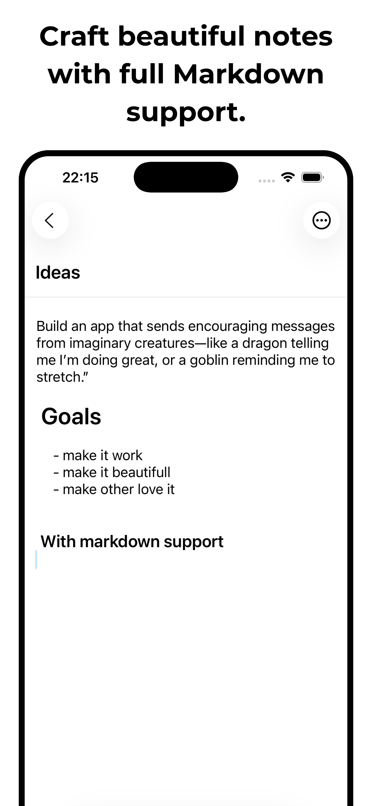 Turbodoc iOS App - Voice Notes